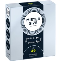 Compra Preservativos MISTER SIZE 49 para Sensibilidad