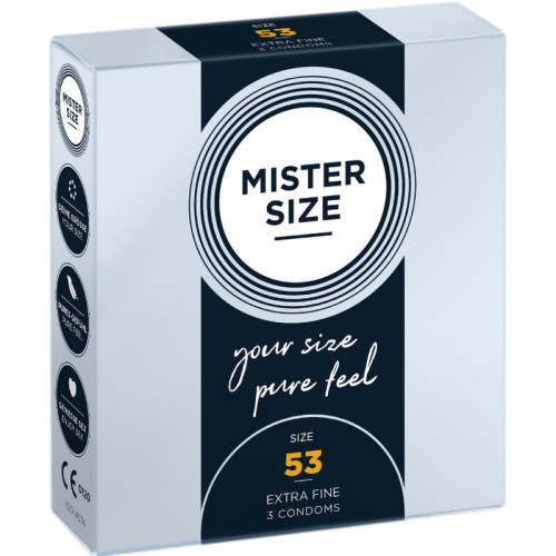 Mister Size M Condoms 53mm