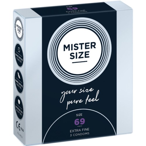 Mister Size XXXL Condoms 69 mm (3 Units)