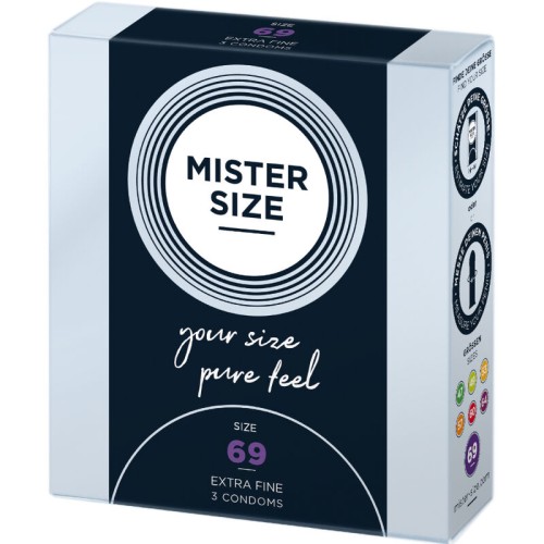 Mister Size XXXL Condoms 69 mm (3 Units)