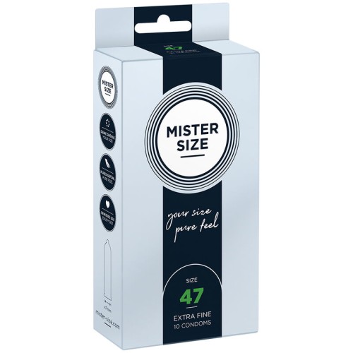 Mister Size XS 47mm Condoms - Perfect Fit