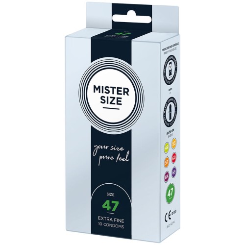 Mister Size XS 47mm Condoms - Perfect Fit