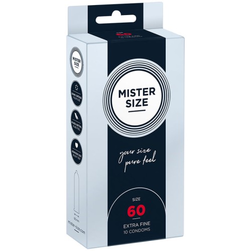 Mister Size XL 60mm Condoms (10 Units)