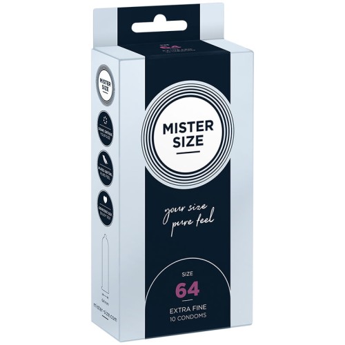 Mister Size XXL Condoms - 64 Mm