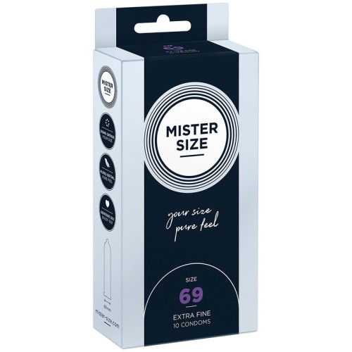 Mister Size XXXL Condoms 10 Pack - Maximum Comfort and Safety