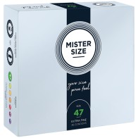 Mister Size XS 47mm Condoms for Ultimate Sensation