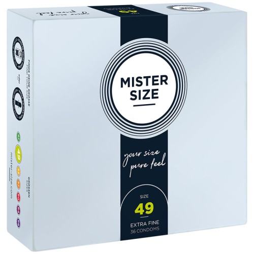 Mister Size 49 Condoms 36 Units - Optimal Protection