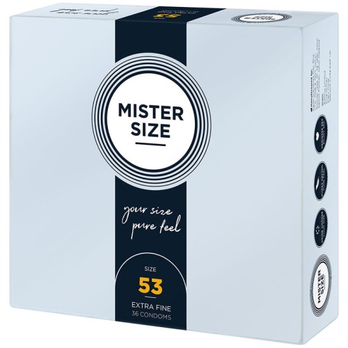 Mister Size M Condoms 53mm