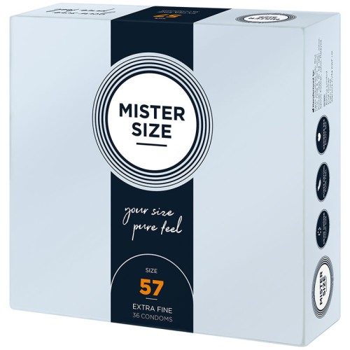 Mister Size Large Condoms 57mm - 36 Units