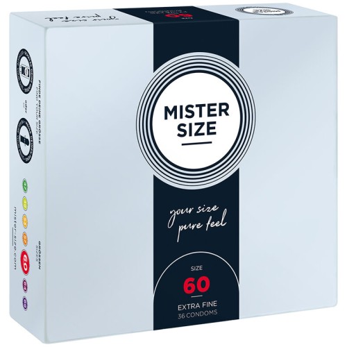 Mister Size XL 60 mm Condoms for Ultimate Comfort