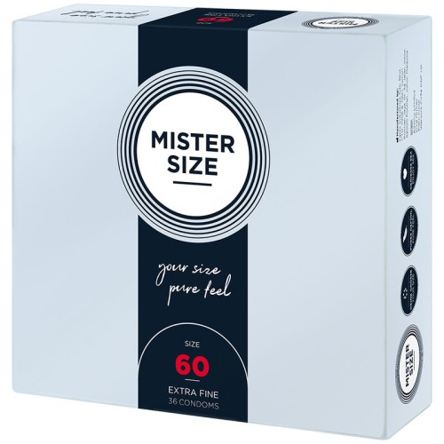 Mister Size XL 60 mm Condoms for Ultimate Comfort