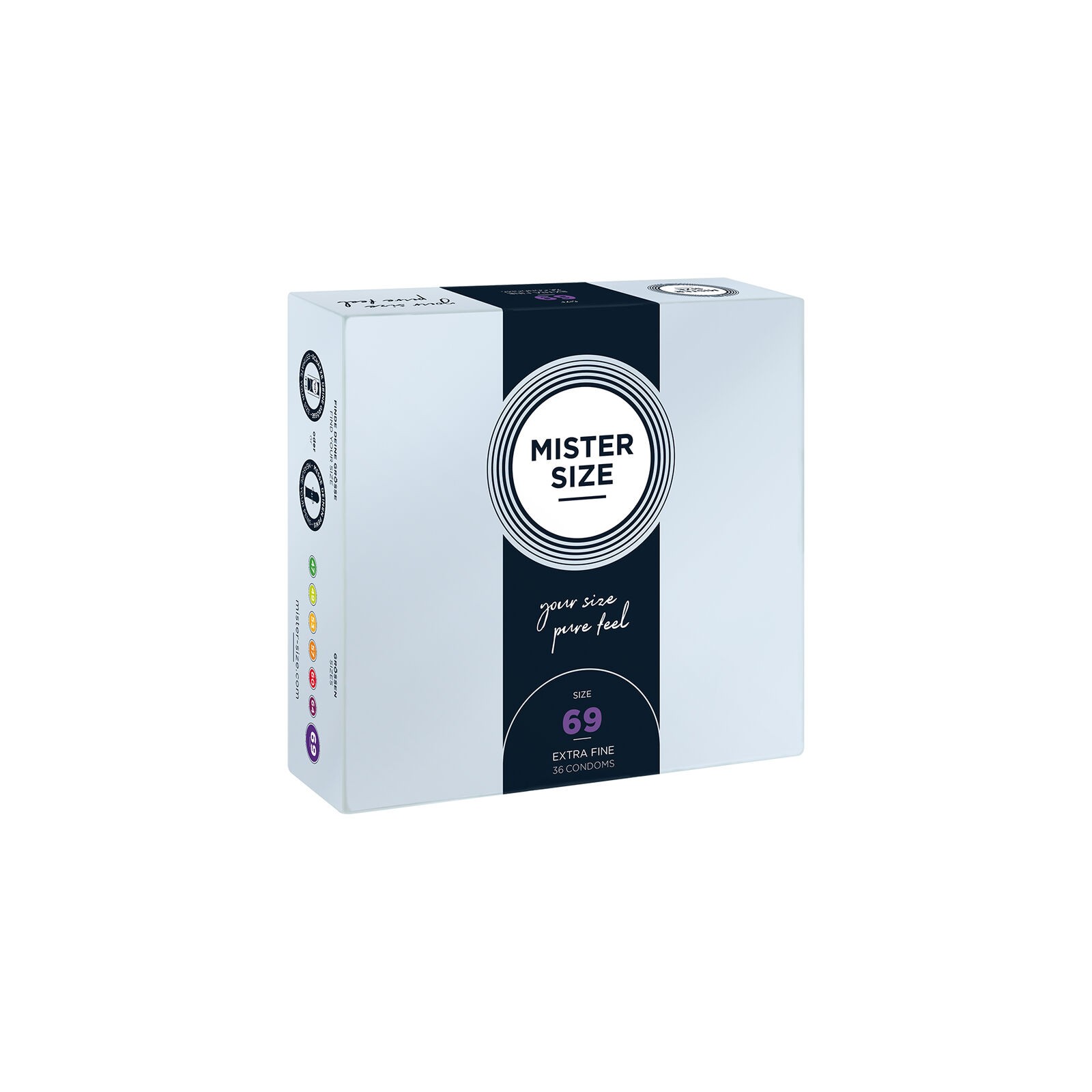 Mister Size XXXL Condoms 36 Pack for Comfort