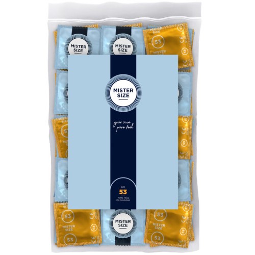 Mister Size M 53mm Condoms - Pack of 100