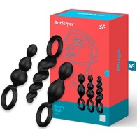 Set de Plug Anales Satisfyer para Principiantes y Expertos