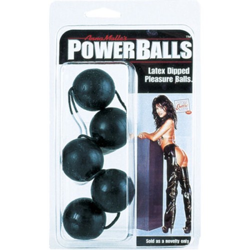 Power Anal Vaginal Balls Black