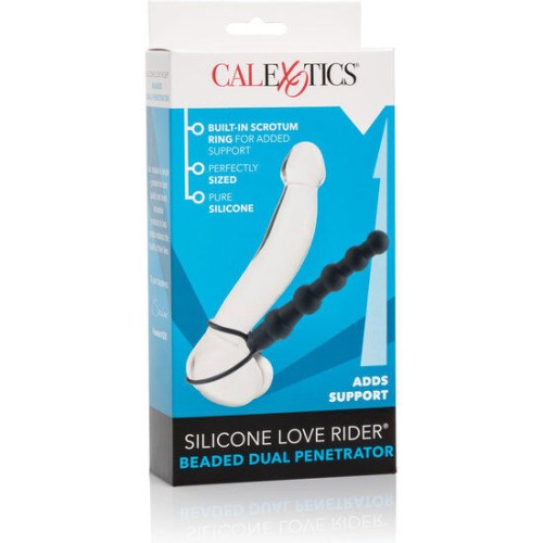 Love Rider Beaded Dual Penetrator for Unforgettable Pleasure