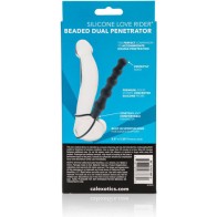 Love Rider Beaded Dual Penetrator for Unforgettable Pleasure