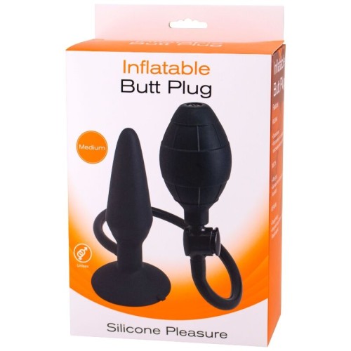 Inflatable Silicone Anal Plug Size M