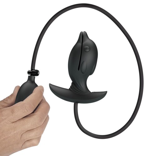 Inflatable & Rechargeable Anal Plug Dolphin - Unique Pleasure