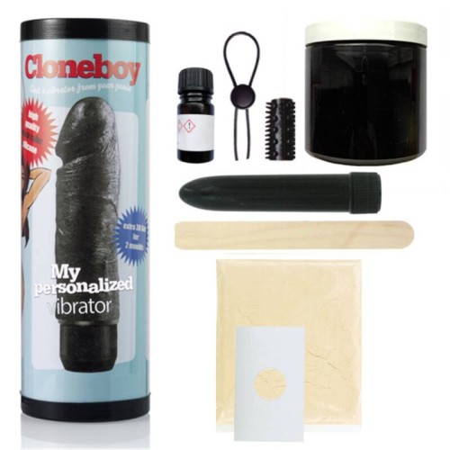 Kit Clonador De Pene Con Vibración Negro