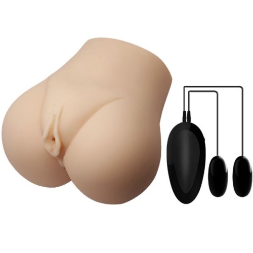 Realistic Vagina and Anus Vibrating Toy