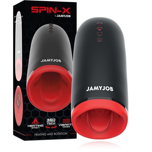 Spin-X Male Masturbator with Heat Feature