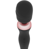 Akasha Rechargeable Powerful Wand 2.0 Black - Versatile Massager