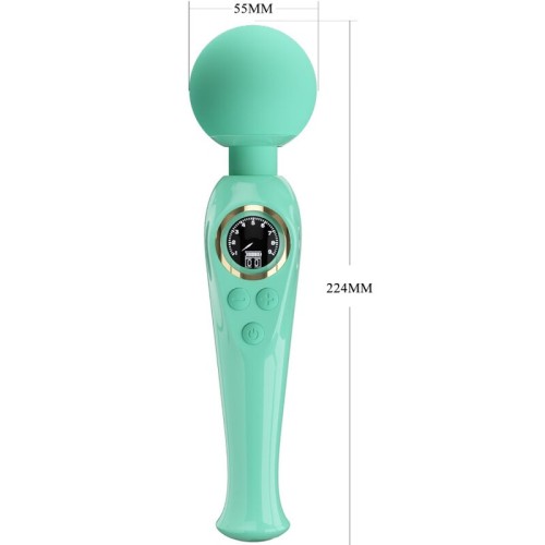 Pretty Love - Skyler Vibrador Wand Verde para Placer Intenso