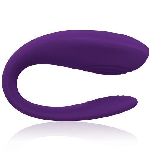 Intense Bruno Lavender Double Pleasure Vibrator for Couples