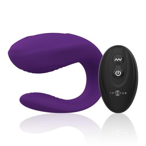 Intense Bruno Lavender Double Pleasure Vibrator for Couples