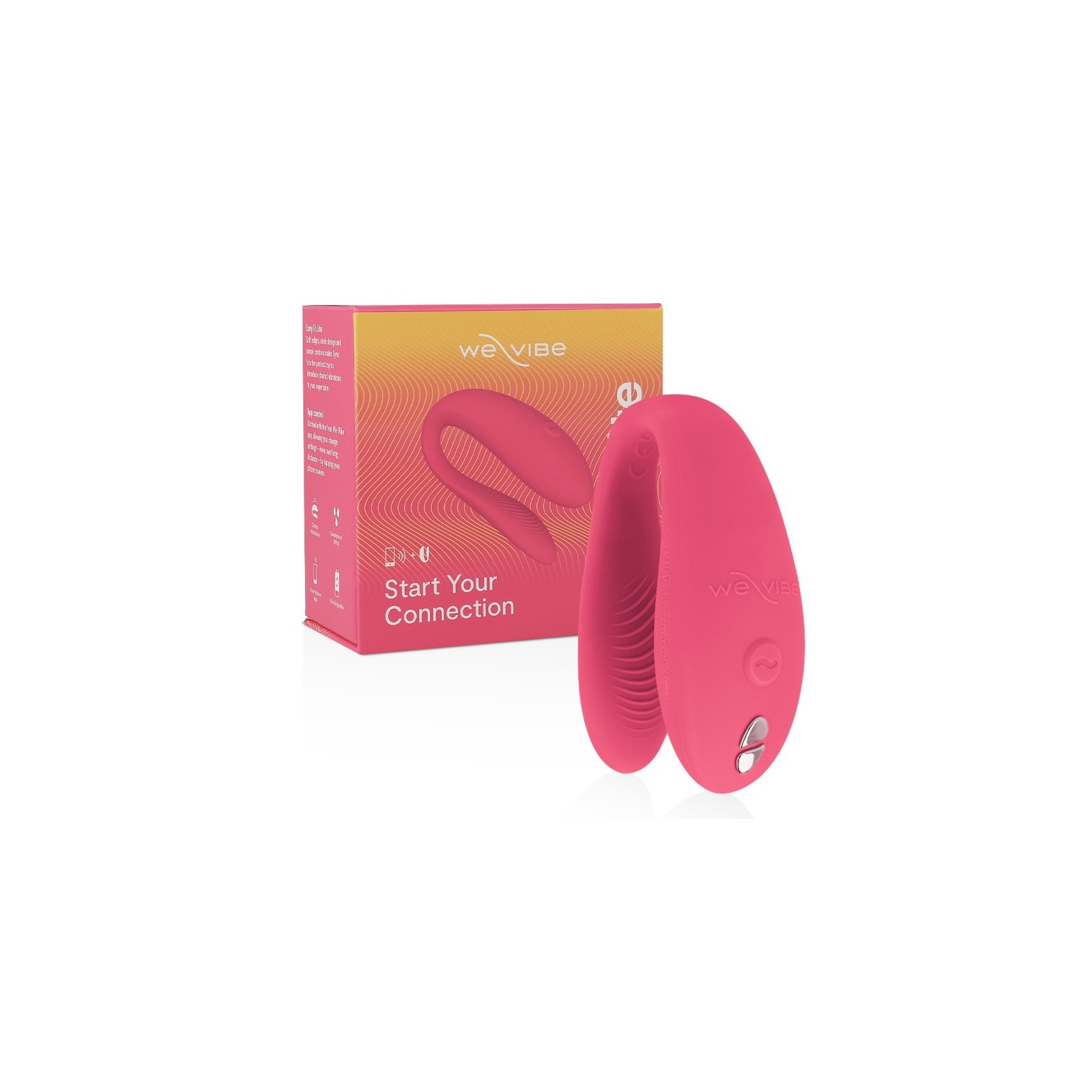 We-Vibe Sync Lite Clitoral Stimulator Pink Couples Vibrator