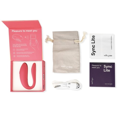 We-Vibe Sync Lite Clitoral Stimulator Pink Couples Vibrator