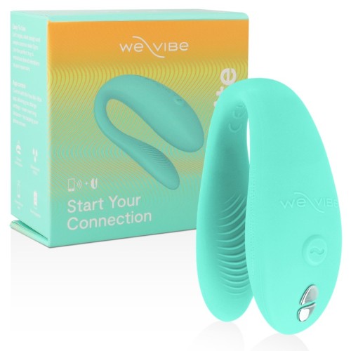 We-Vibe Sync Lite Clitoral Stimulator Turquoise - Couples Pleasure