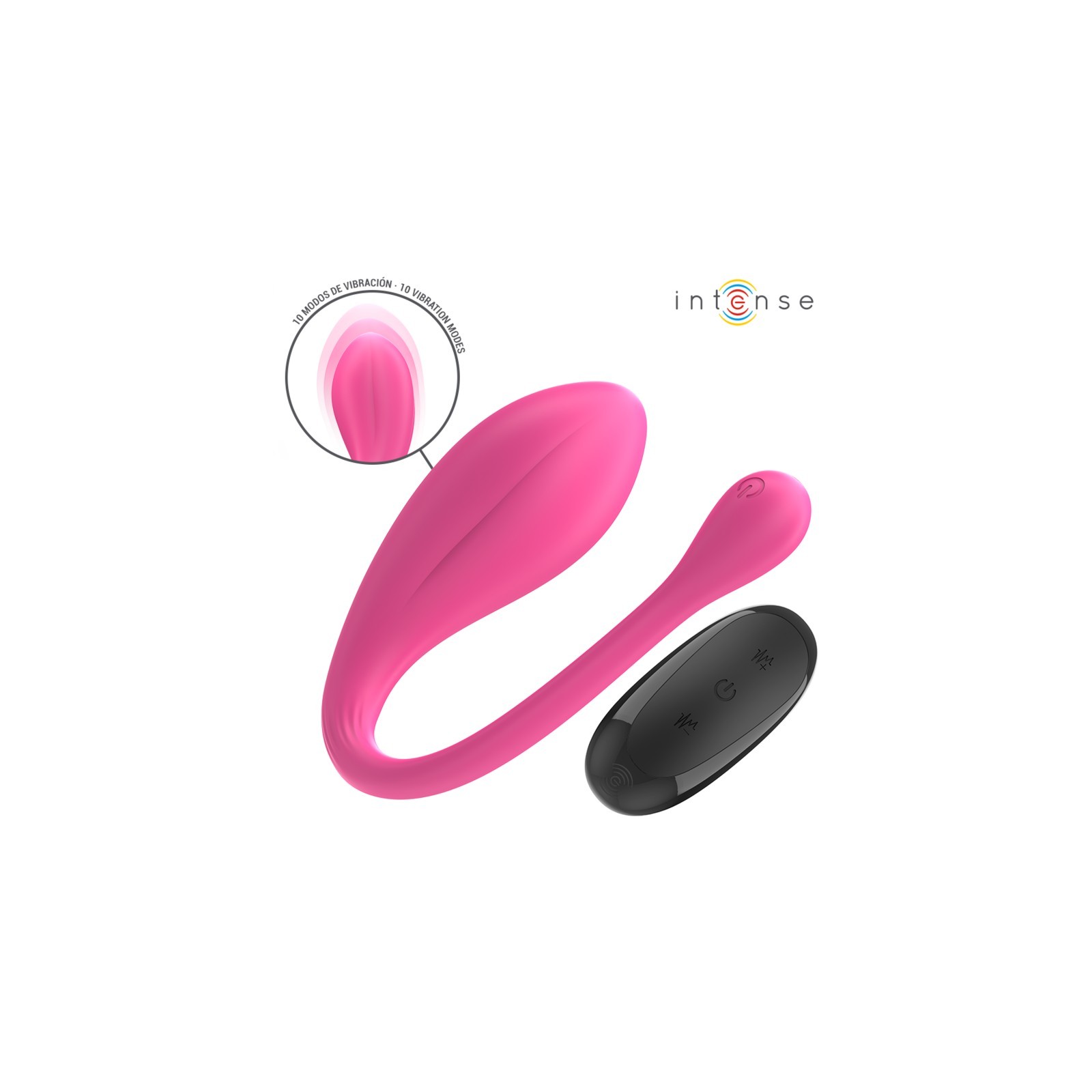 Vibrador U Doble Estimulación Intense - Janice