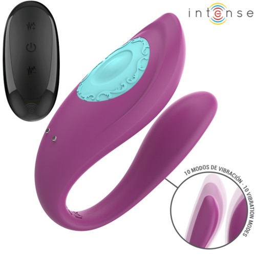 Intense Annie Estimulador Vibrador Control Remoto Morado