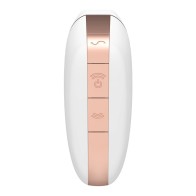 Love Triangle - White Vibrator and Stimulator