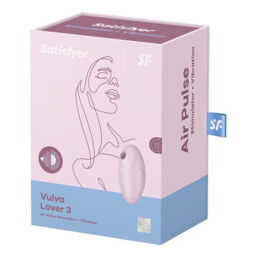 Satisfyer - Vulva Lover 3 - Placer de Estimulación Doble