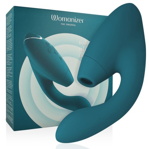 Womanizer Duo 2 Blue Premium Rabbit Vibrator