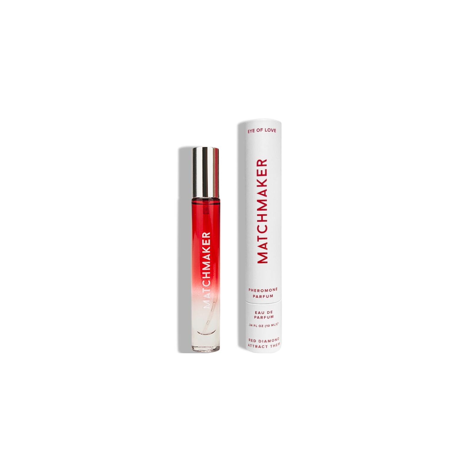 Perfume Matchmaker Diamante Rojo con Feromonas para Atraer