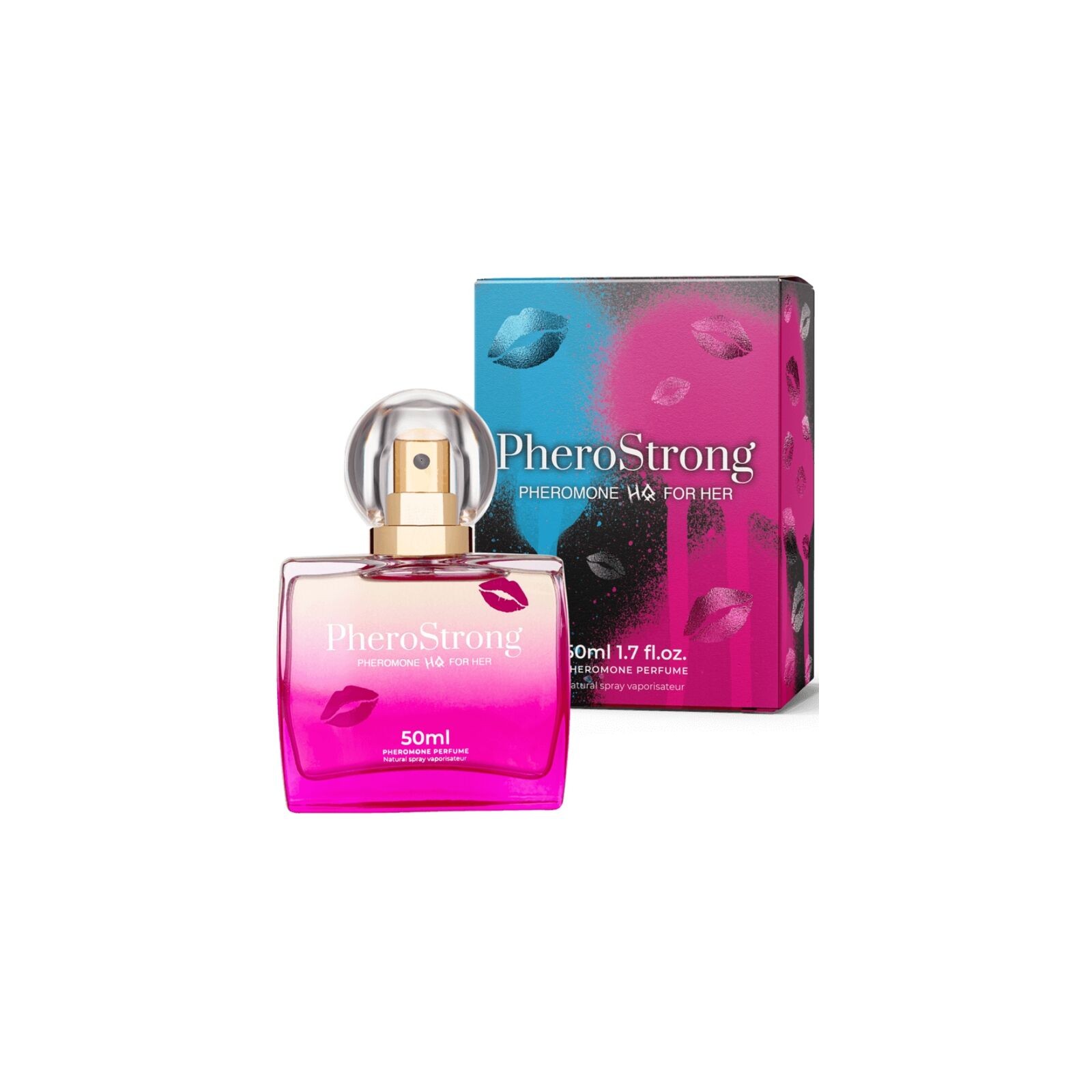 PheroStrong Perfume Con Feromonas HQ Para Mujeres 50 ml