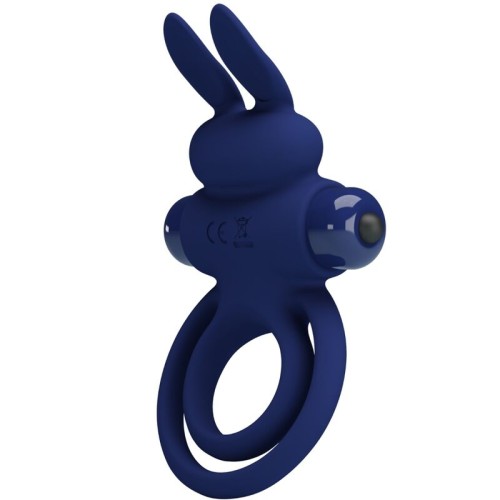 Pretty Love Darey Dual Ring Vibrator Blue