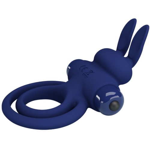 Pretty Love Darey Dual Ring Vibrator Blue