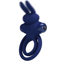 Pretty Love Darey Dual Ring Vibrator Blue