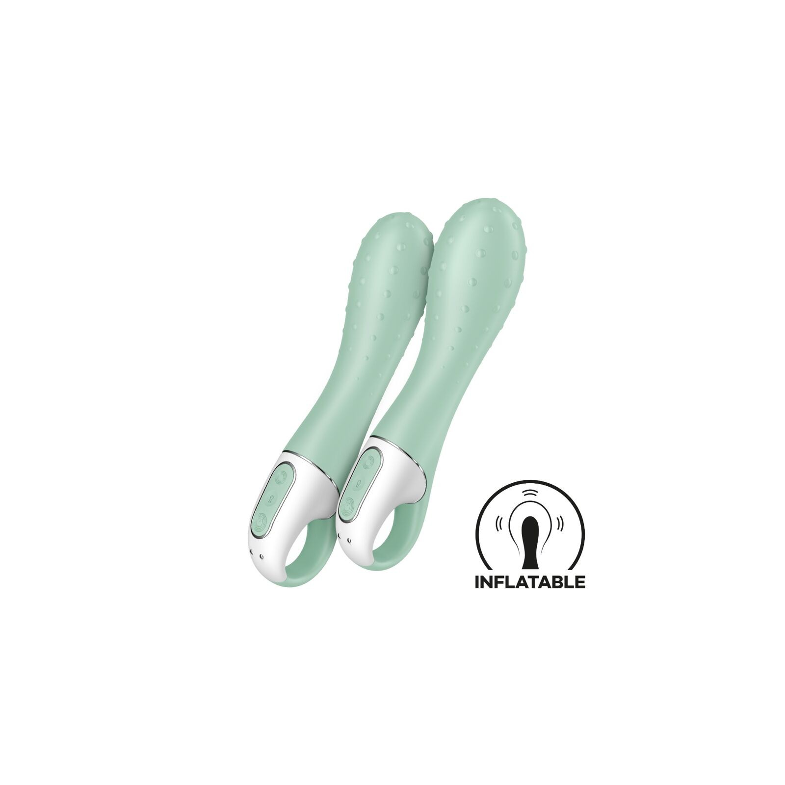 Satisfyer Air Pump G-Spot Inflatable Vibrator Mint - Pleasure Perfected