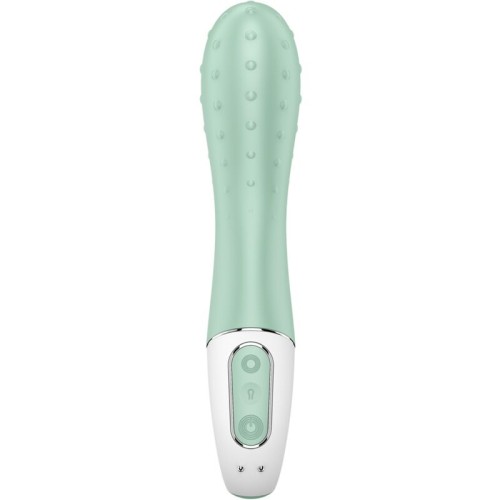 Satisfyer - Vibrador Inflable Punto G Menta - Placer Perfecto