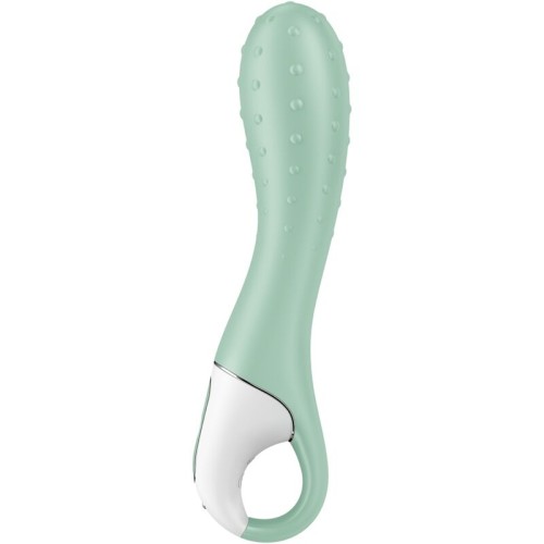 Satisfyer - Vibrador Inflable Punto G Menta - Placer Perfecto