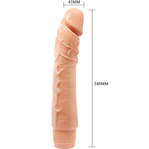 Dybbuk Realistic Vibrator 24 cm Natural for Ultimate Pleasure