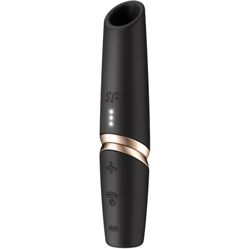 Satisfyer - Perfect Kiss Estimulador Clítoris Por Ondas Negro / Dorado