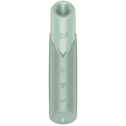 Satisfyer Naughty Kiss Estimulador Clítoris Verde