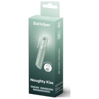 Satisfyer Naughty Kiss Estimulador Clítoris Verde